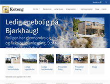 Tablet Screenshot of koteng.no